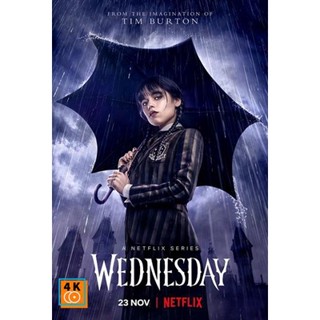 หนัง DVD ออก ใหม่ Wednesday (2022) เว้นส์เดย์ (8 ตอนจบ) (เสียง ไทย /อังกฤษ | ซับ ไทย/อังกฤษ) DVD ดีวีดี หนังใหม่