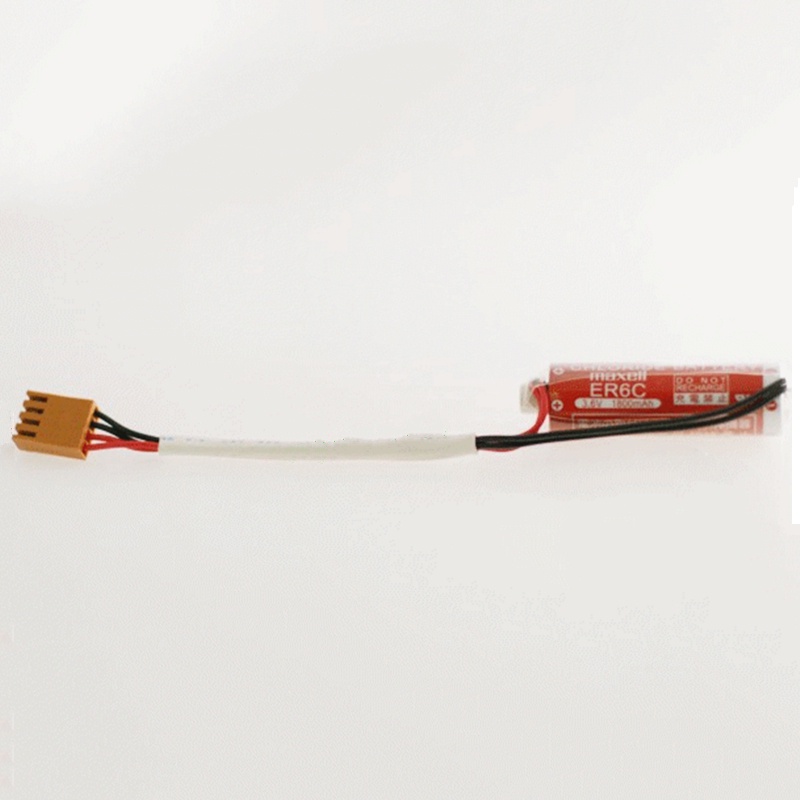 YY 1pce ER6C 3.6V 1800mah JAE4PIN PLC แบตเตอรี่ลิเธียม