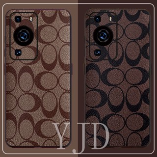 Yjd เคสโทรศัพท์หนังนิ่ม กันกระแทก แฟชั่นหรูหรา สําหรับ Huawei P60 Pro