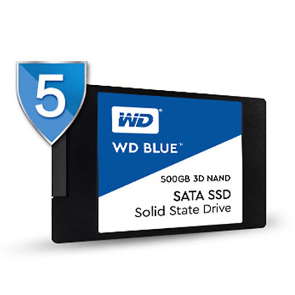3D NAND SATA SSD 1TB สีน้ำเงิน 3D NAND Internal PC SSD SATA III 6 Gb/s 2.5/7 มม. สูงสุด 560 MB/s 3D NAND SATA SSD