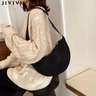 JIVIVIL··เด็กผู้หญิงกระเป๋า crossbody ใบเดียวภาษาเกาหลีรุ่น pasteldumplingbag