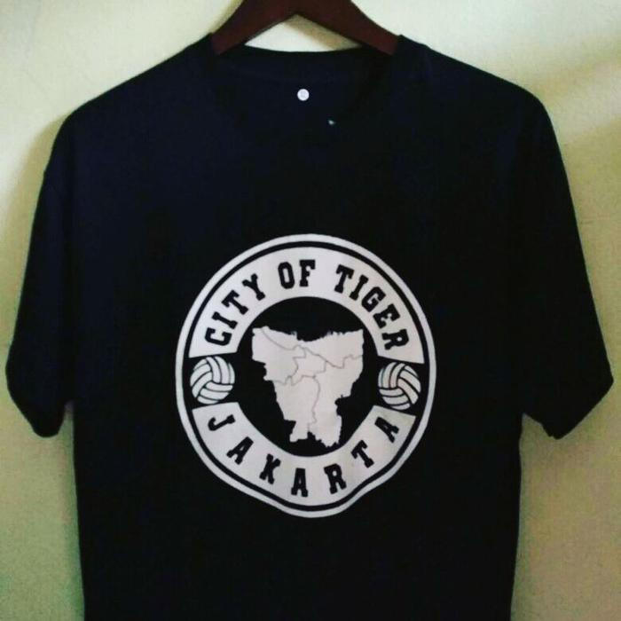 เสื้อยืด COMBED 30S DISTRO President CITY OF TIGER JAKARTA ราคาถูก!!!