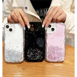 เคสโทรศัพท์มือถือ ประดับเลื่อมคริสตัล ไล่โทนสี สําหรับ iPhone 14 Pro Max 13 12 11 X XS Max XR 7 8 Plus