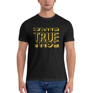 เสื้อยืด ผ้าฝ้าย พิมพ์ลายกราฟฟิค True Religion 2