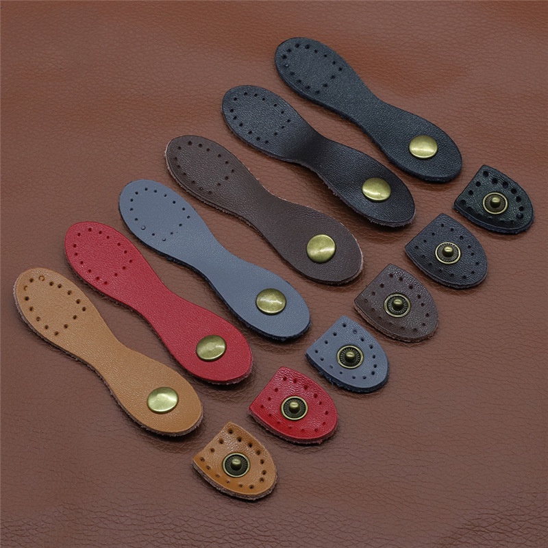 บักเกิลหนังวัวแท้ รูปน้ําเต้า 8 รูป อุปกรณ์เสริม สําหรับทํากระเป๋า DIY 1 ชิ้น