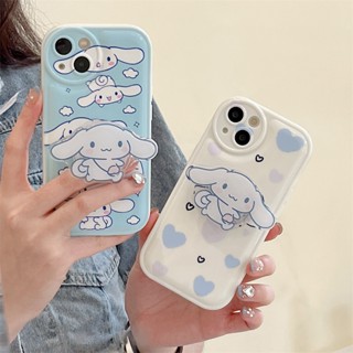 เคสโทรศัพท์มือถือ กันกระแทก ลาย Cinnamoroll Same Series 3D พร้อมที่ตั้งวาง สําหรับ VIVO Y5S Y7S Y11 Y12 Y15 Y17 Y19 Y20 Y20S Y12S Y30 Y30i Y50 Y52S