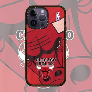 Casetify Co เคสโทรศัพท์มือถือแบบแข็ง ลายทีม NBA สําหรับ iPhone 14P 14ProMax 13Pro 12P