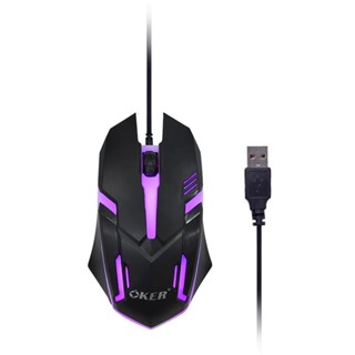 OKER GAMING MOUSE WIRED LED MOUSE OP-167