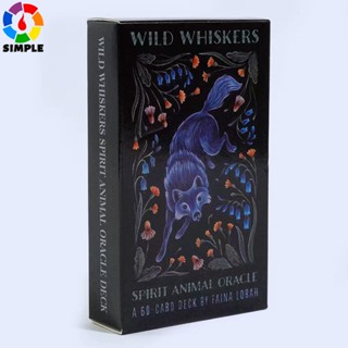 Wild Whiskers Spirit Animal Oracle Tarod Card