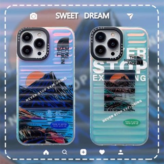 【The North Face】เคสโทรศัพท์มือถือคาร์บอนไฟเบอร์ แบบนิ่ม กันกระแทก สําหรับ iPhone 14 Pro Max 14 Plus iPhone 11 12 13 Pro Max X XR XS Max