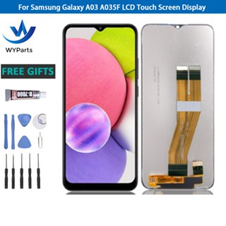 ชุดประกอบหน้าจอสัมผัส LCD สําหรับ Samsung Galaxy A03 A035F SM-A035F DS A035M