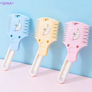 Gpha&gt; ใบมีดโกนหนวด ตัดผม แบบปรับได้ มืออาชีพ และเครื่องตัดผม แบบบาง สําหรับร้านเสริมสวย
