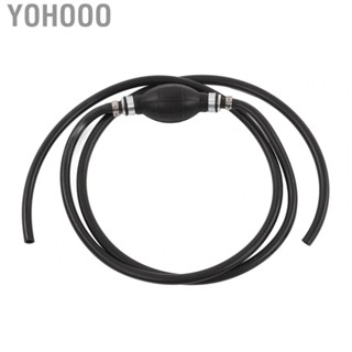 Yohooo Fuel Line Assembly Abrasion Resistant Low Permeability Stable Boat  Fuel Hose 2.1m/6.89ft with Primer Bulb for Outboard for