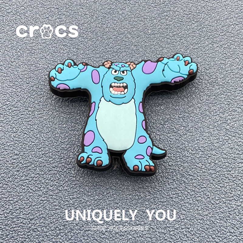 Crocs jibbitz หัวเข็มขัด ลายการ์ตูนดิสนีย์ ดอกไม้ สําหรับตกแต่งรองเท้า Crocs