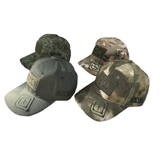 หมวกเบสบอล ลายพราง MAGIC TAPE Tactics Peaked Cap Sunhat Topee 511