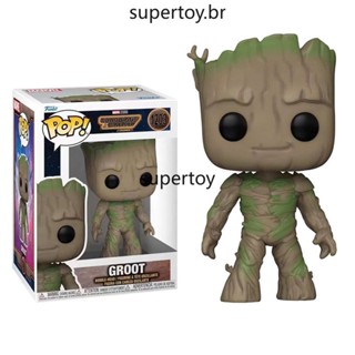 Funko Pop! Marvel: Guardians of The Galaxy Volume 3 - Groot 1203 ของเล่นฟิกเกอร์