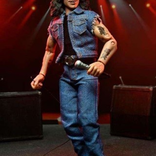 ฟิกเกอร์เลเซอร์ NECA AC DC Bon Scott Bon Scott ขนาด 27 ซม. สีทอง