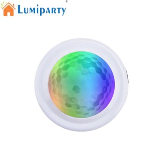 Lumiparty โคมไฟโปรเจคเตอร์ Led ดิสโก้บอล ความสว่างสูง แบบพกพา พร้อมรีโมตคอนโทรล สําหรับตกแต่งเวที รถยนต์