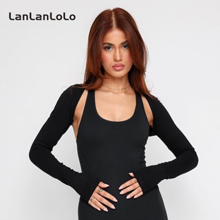 Super SPECIAL LanLanLoLo เสื้อคอกลม แขนยาว ลําลอง ป้องกันแสงแดด สําหรับผู้หญิง 2023