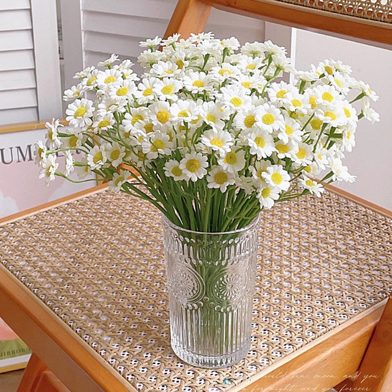 ดอกคาโมมายล์ประดิษฐ์ ขนาดเล็ก เหมาะสําหรับการตกแต่งภายใน - รูปที่ 4