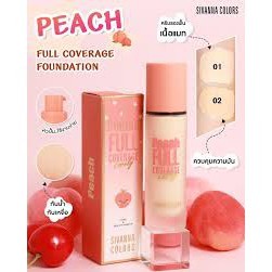 ❤️❤️ ซีเวียน่า รองพื้นพีช Sivanna Colors Peach Full Coverrage Foundation