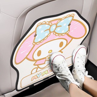 Car Seat Back Anti-Kick Pad Rear Cartoon Childrens Rear Seat Anti-Dirty Anti-Wear Cushion for Car Back Protective Pad asz3