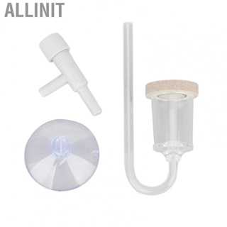 Allinit CO2 Diffuser  Transparent Nanotechnology Kit Counting Function with Suction Cups for Fish Tank
