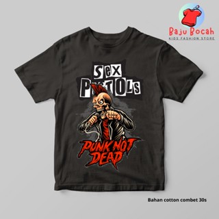 เสื้อยืด พิมพ์ลาย SEX PISTOLS สําหรับเด็ก