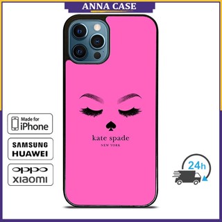 SAMSUNG เคสป้องกันโทรศัพท์มือถือ ลาย KateSpade 9 สําหรับ iPhone 14 Pro Max 13 Pro Max 12 Pro Max Note10 Plus S22 Ultra