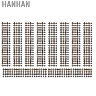 Hanhan Chicago Screws  Exquisite Color 200 Sets Leather Craft Rivets  for Bag