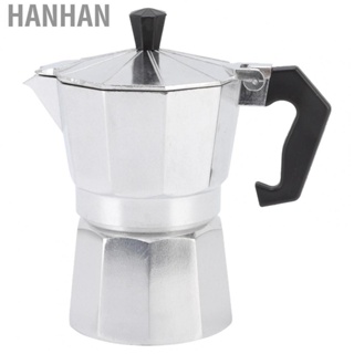Hanhan Moka Pot  Aluminum Alloy Coffee Pot  for Office for Bar for Home