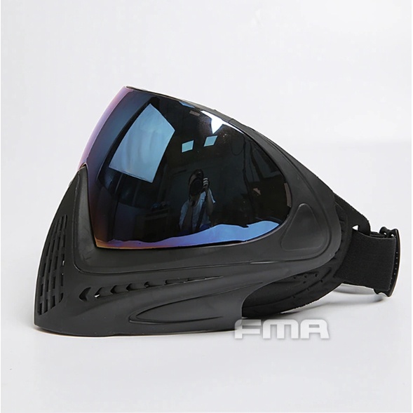 หน้ากาก FMA F1 เลนส์ 1ชั้น เหมาะสำหรับใส่เล่นกีฬาบีบีกัน เพ้นท์บอล FMA F1 Full face mask with single layer