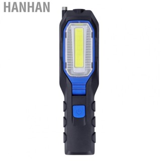 Hanhan COB Work Light  Magnetic Work Flashlight Handheld Efficient Non Glare with Hook for Narrow Space