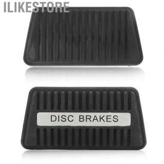 Ilikestore Foot Brake Pad Brake Pedal Cover Grooved Surface for Automobile