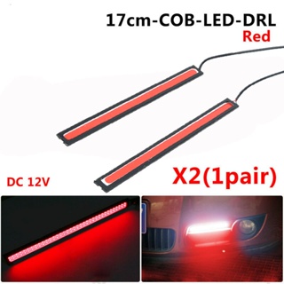 ⚡READYSTOCK⚡Car LED Lights Strip RED Waterproof 12V Driving Accessories Replacement