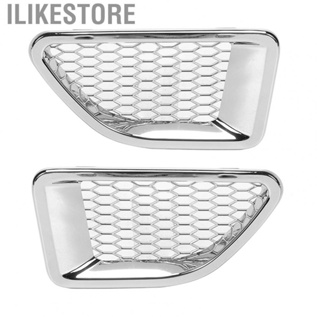 Ilikestore Car Mudguard Side Air Flow Vents Grille Silver for Range Rover Sport L320 2006 2007 2008 2009 Auto Accessories