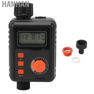 Hanhan Sprinkler Timer  Precise Control Multipurpose Hose Faucet Timer Delay Watering Safe Effort Saving  for Lawn for Yard