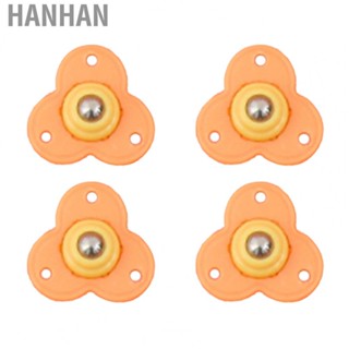 Hanhan Bottom Universal Wheels  Metal and Plastic Self Adhesive Castor Wheels Wear Proof  for Storage Boxes