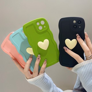 Amk เคสโทรศัพท์มือถือแบบใส ลายคลื่นหัวใจ 3D สําหรับ Tecno Camon 20 19 neo 18i 18 18p 18t premier 17p 17 16 15 12 11 pop 6 go Pouvoir 4 pro LC7 3 5 PLUS AIR Crsdbl
