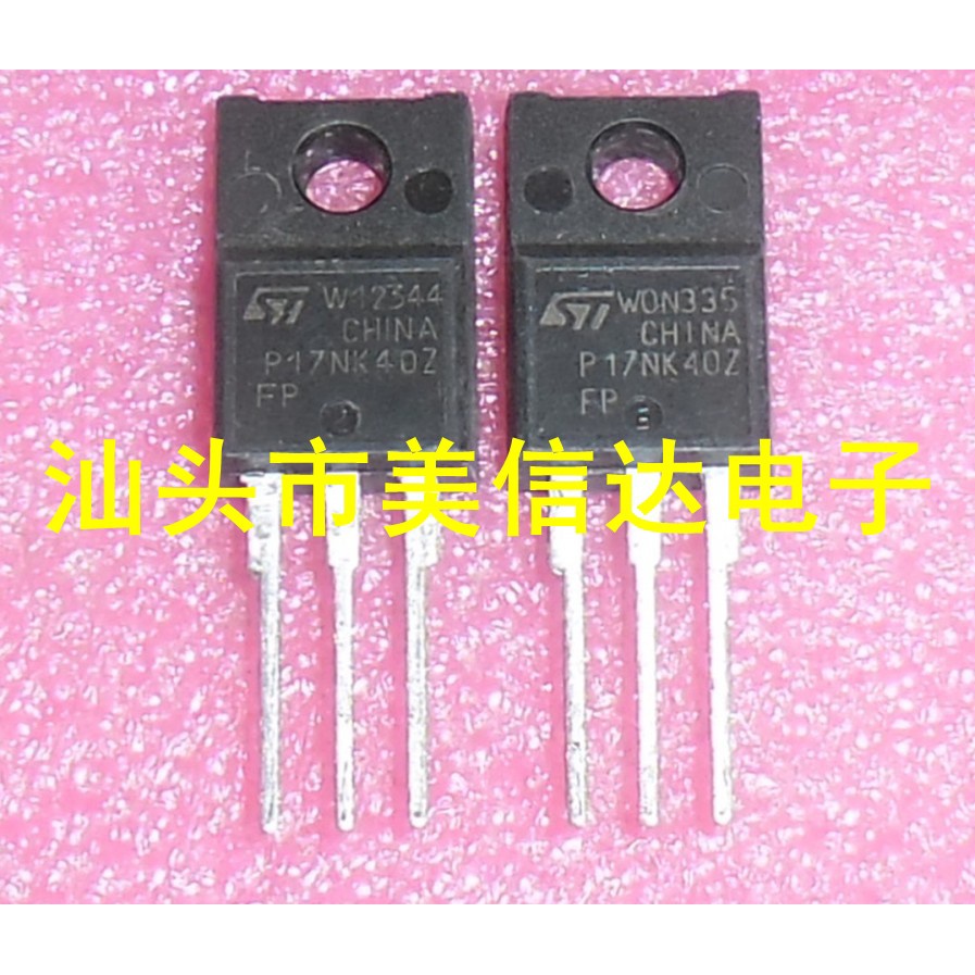 ใหม่ 100%& STP17NK40ZFP P17NK40ZFP