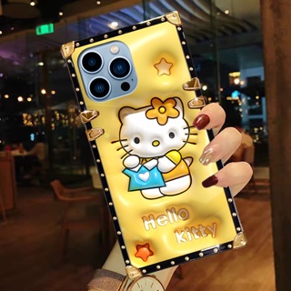 เคสโทรศัพท์มือถือ ทรงสี่เหลี่ยม ลายการ์ตูนแมวน่ารัก เรียบง่าย สําหรับ Redmi 6A 7 7A 8 8A 8T 9T 9 9A 9C 10 10X 10C NOTE 12 11 10 10S 9S 9 8 7 Pro 10T