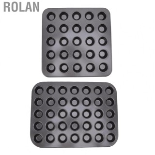 Rolan Nonstick Muffin Baking Pan Easy Demolding Nonstick Mini Muffin Pans  Thermal Conductivity for Household