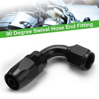 ⚡READYSTOCK⚡Swivel Hose End Fitting 90 Degree AN6 -6AN Accessories Parts T-6061 Aluminum