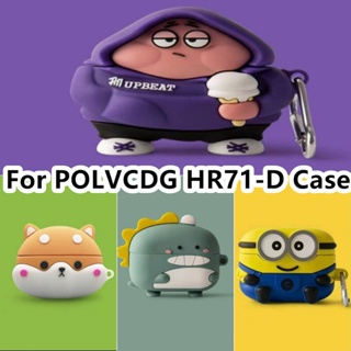 【Direct Supply】เคสหูฟัง แบบนิ่ม ลายการ์ตูน สําหรับ POLVCDG HR71-D POLVCDG HR71-D