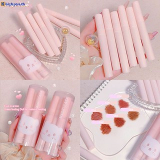 Magic Casa Matte Velvet Water Light Mirror Lip Glaze 6pcs Set Moisturizing Whitening Non-fading Non-stick Cup Lipsticks highgoss.th