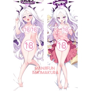 ปลอกหมอนอิง ลายอนิเมะ Dakimakura ขนาด 50x150 ซม. สีฟ้า 1217937