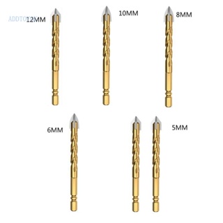 【3C】ชุดดอกสว่านสามเหลี่ยม เจาะกระจก กระเบื้อง เซรามิค เซรามิก คอนกรีต