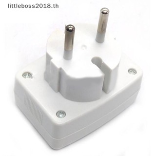 [littleboss] โวลต์มิเตอร์ดิจิทัล AC 80-300V ปลั๊ก EU US DM55-1 ซ็อกเก็ตทดสอบแรงดันไฟฟ้า หน้าจอ LCD