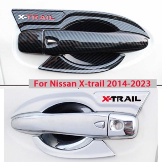 สติกเกอร์ติดมือจับประตูรถยนต์ สําหรับ Nissan XTRAIL X-Trail T32 2014-2021 2022 2023 1 ชุด