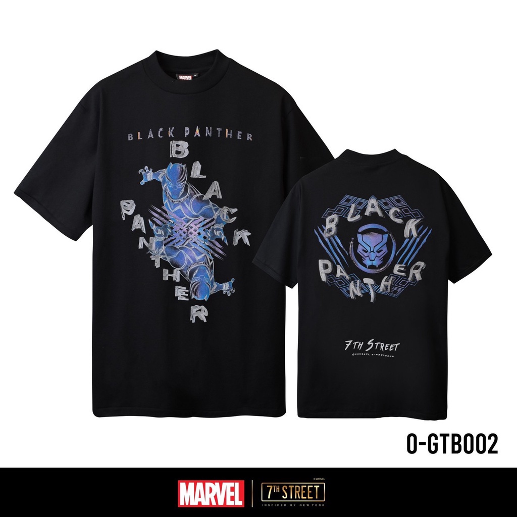 LSUเสื้อแขนสั้น 7th street Marvel Oversize รุ่น O-GTB002 ของแท้ 100%